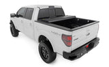 Hard Tri-Fold Flip Up Bed Cover 5 Foot 7 Inch Bed Ford F-150 2WD/4WD (2004-2014) Rough Country