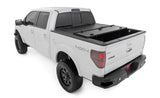 Hard Tri-Fold Flip Up Bed Cover 6 Foot 7 Inch Bed Ford F-150 2WD/4WD (2004-2014) Rough Country