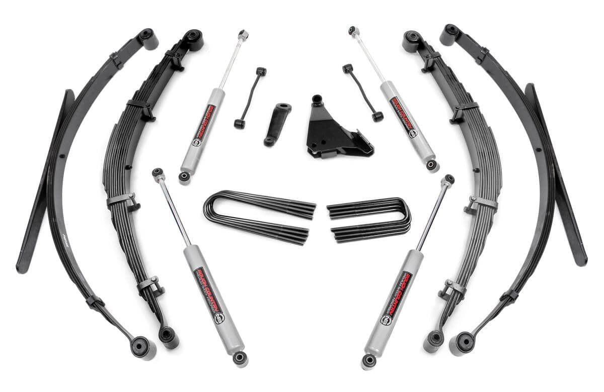 6 Inch Lift Kit Rear Springs Ford F-250/F-350 Super Duty 4WD (1999) Rough Country
