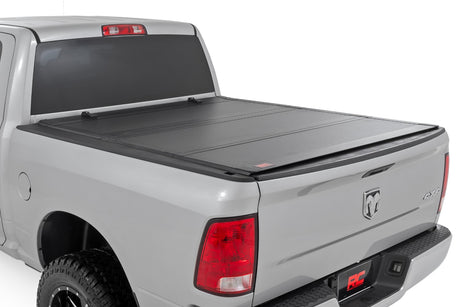 Hard Tri-Fold Flip Up Bed Cover 6 Foot 4 Inch Bed Ram 1500/2500/3500 (10-25 & Classic) Rough Country