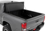 Hard Tri-Fold Flip Up Bed Cover 5 Foot Bed Toyota Tacoma 2WD/4WD (2016-2023) Rough Country
