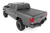 Hard Tri-Fold Flip Up Bed Cover 5 Foot Bed Toyota Tacoma 2WD/4WD (2016-2023) Rough Country