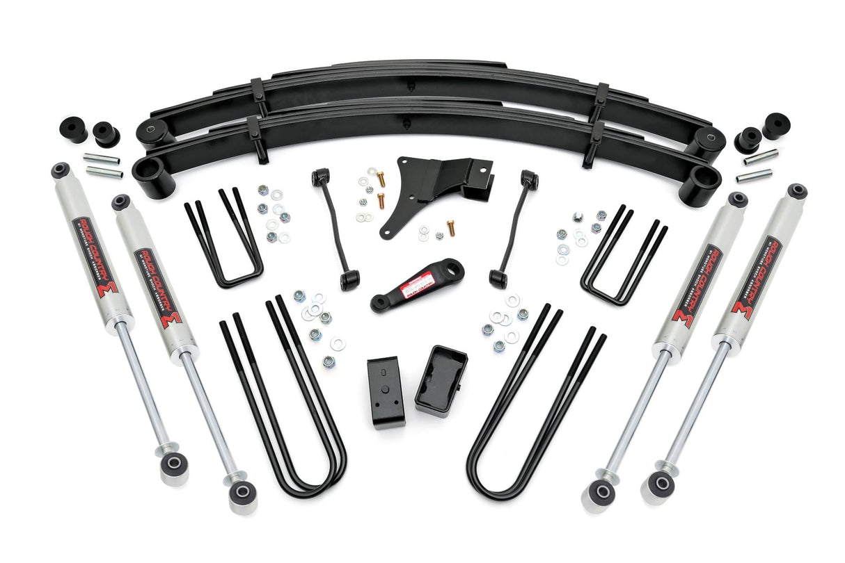 4 Inch Lift Kit Rear Blocks M1 Ford F-250/F-350 Super Duty 4WD (1999) Rough Country
