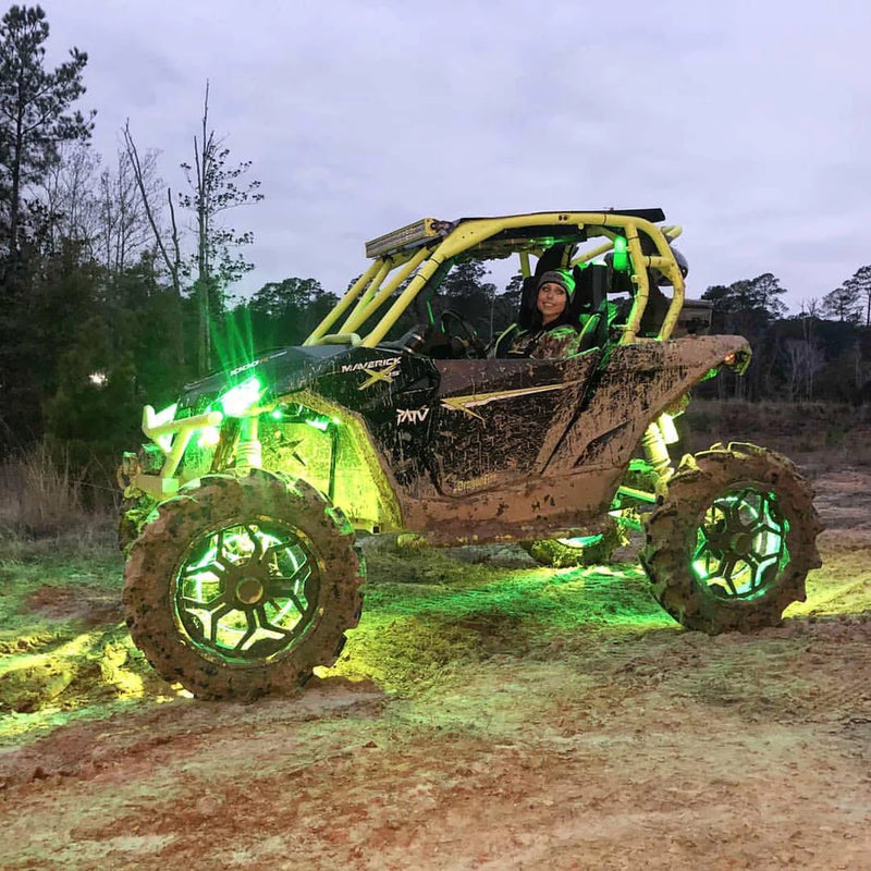 ORACLE LIGHTING LED ILLUMINATED WHEEL RINGS - COLORSHIFT