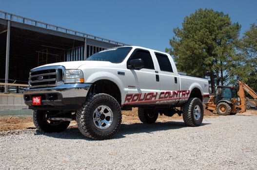 4 Inch Lift Kit Rear Blocks V2 Ford F-250/F-350 Super Duty 4WD (1999) Rough Country