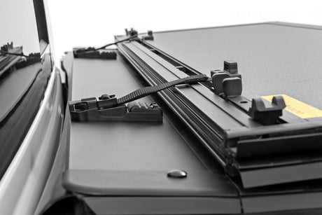 Hard Tri-Fold Flip Up Bed Cover 5 Foot 7 Inch Toyota Tundra 2WD/4WD (2022-2026) Rough Country