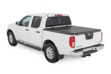 Hard Tri-Fold Flip Up Bed Cover 5 Foot Bed Nissan Frontier 2WD/4WD (05-21) Rough Country