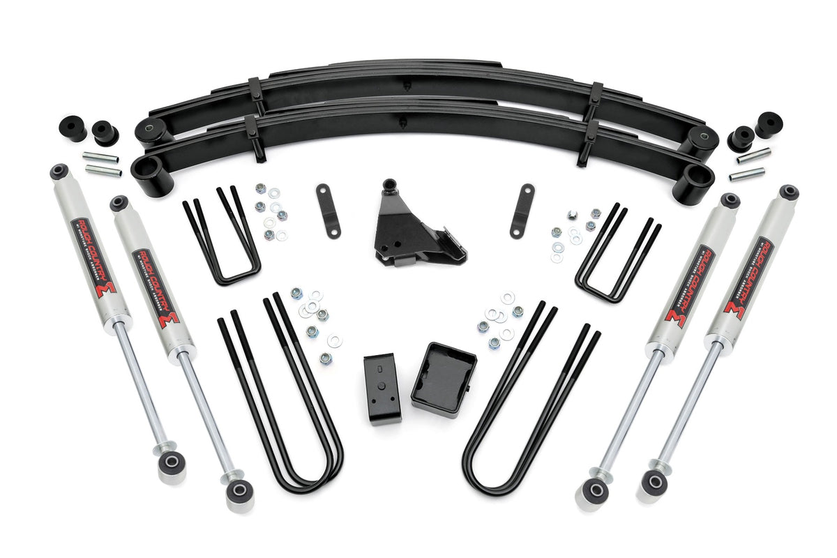 6 Inch Lift Kit Rear Blocks M1 Ford F-250/F-350 Super Duty 4WD (99-04) Rough Country