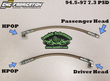 94.5-97 7.3L CNC Fab OBS HPOP Line Kit - 424001 CNC Fabrication, LLC