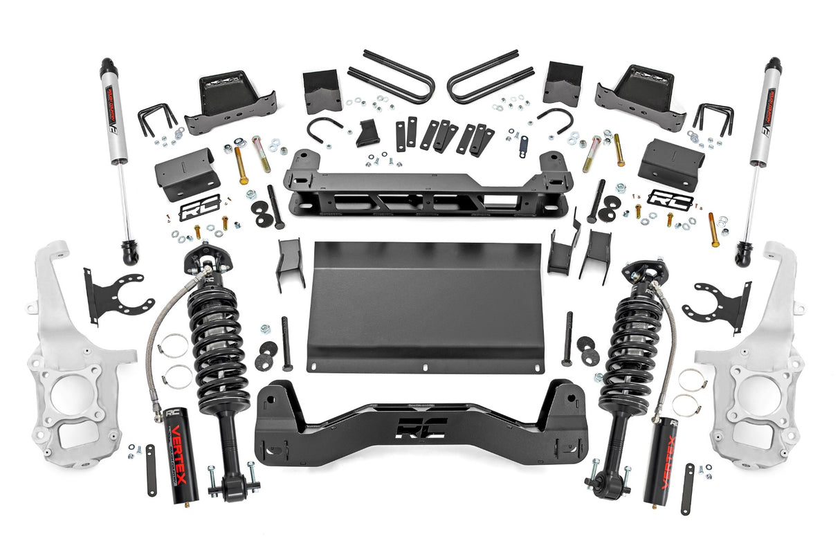 Rough Country 6 Inch Lift Kit Ford F-150 4WD 2021-2026 587-config