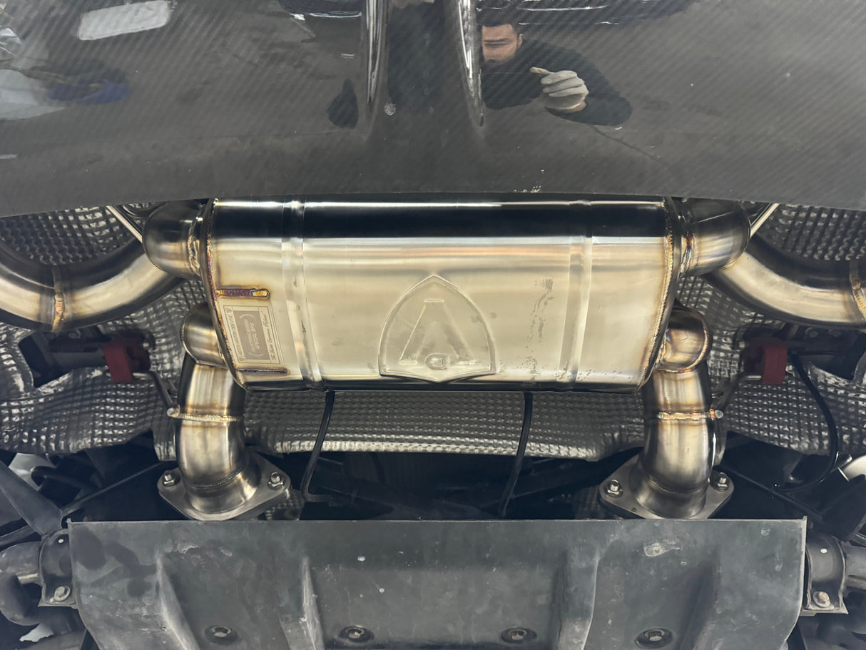 Aston Martin DBS V12 Valved Sport Exhaust System Valvetronic Designs