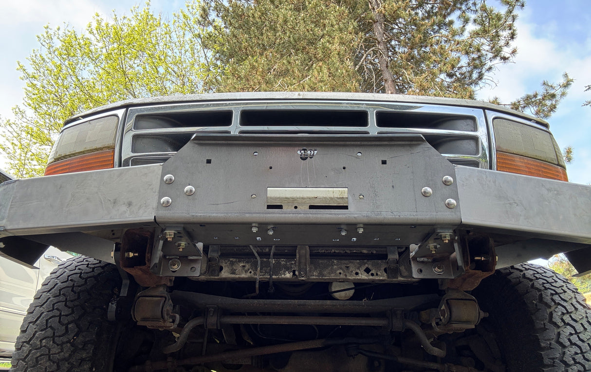 Engineered Vintage ‘GOAT' winch bumper - 1987-1997 Ford F-Series Engineered Vintage LLC