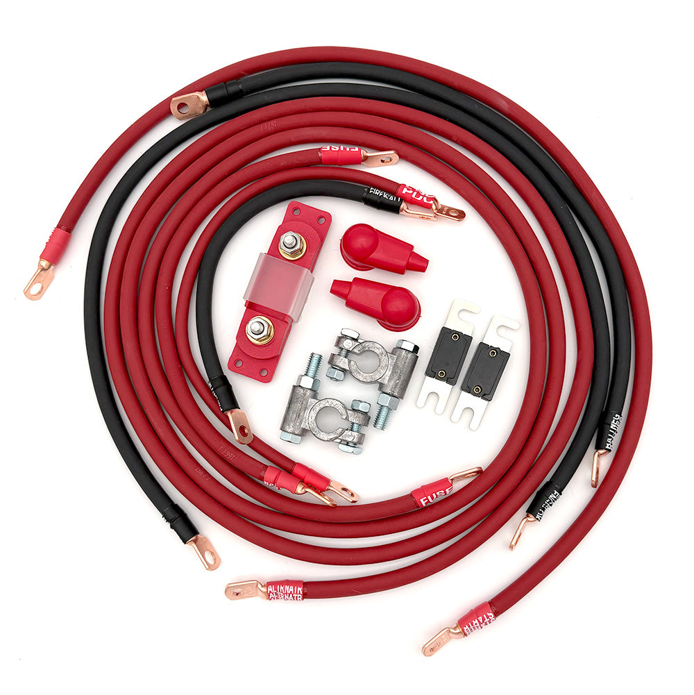 Toyota 4Runner Big 7 Battery Cables Kit (Gen 1 - 1984-1989)