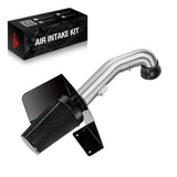 4 Inches Cold Air Intake Kit For 2009-2013 GMC Sierra 1500 Chevrolet Silverado 1500 4.8L 5.3L 6.0L 6.2L V8 Engine Flashark