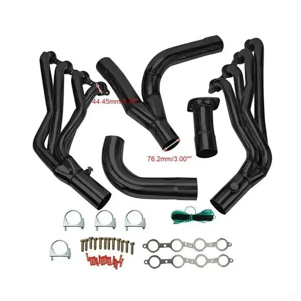 Cold Air Intake + Headers Kit for 1999–2006 Chevy Silverado/Avalanche 1500 4.8L 5.3L 6.0L 2WD Flashark