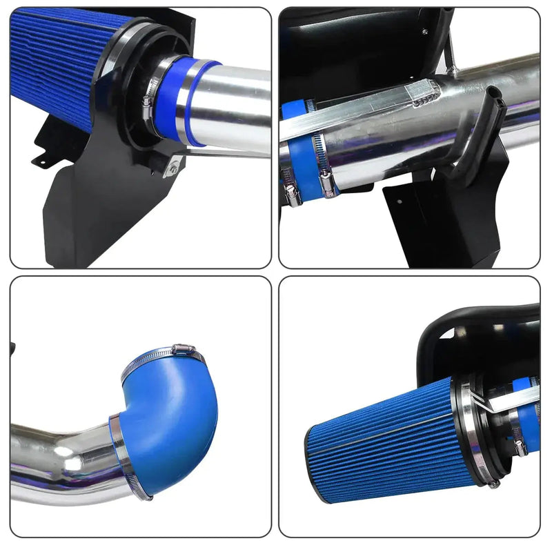 Cold Air Intake + Headers Kit for 1999–2006 Chevy Silverado/Avalanche 1500 4.8L 5.3L 6.0L 2WD Flashark