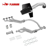 Long Tube Headers for 2007-2014 Chevrolet Silverado 1500/2500/3500 Tahoe/Avalanche丨GMC Sierra 1500/2500/3500 Yukon丨Cadillac Escalade丨4.8L/5.3L/6.0L/6.2L Vortec V8