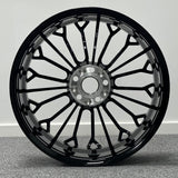 20 x 8.0 5x114.3 Black Machine Face 1 pc Lexus, Toyota Style Wheels