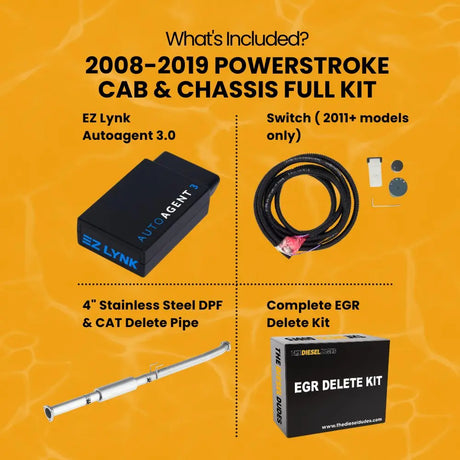 Cab & Chassis Ford Powerstroke Full Delete Bundles | 2008-2019 thedieseldudes