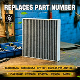 Trucktok 2010-2024 6.7L Dodge Ram Cabin Air Filter Replaces 68406048AA TruckTok