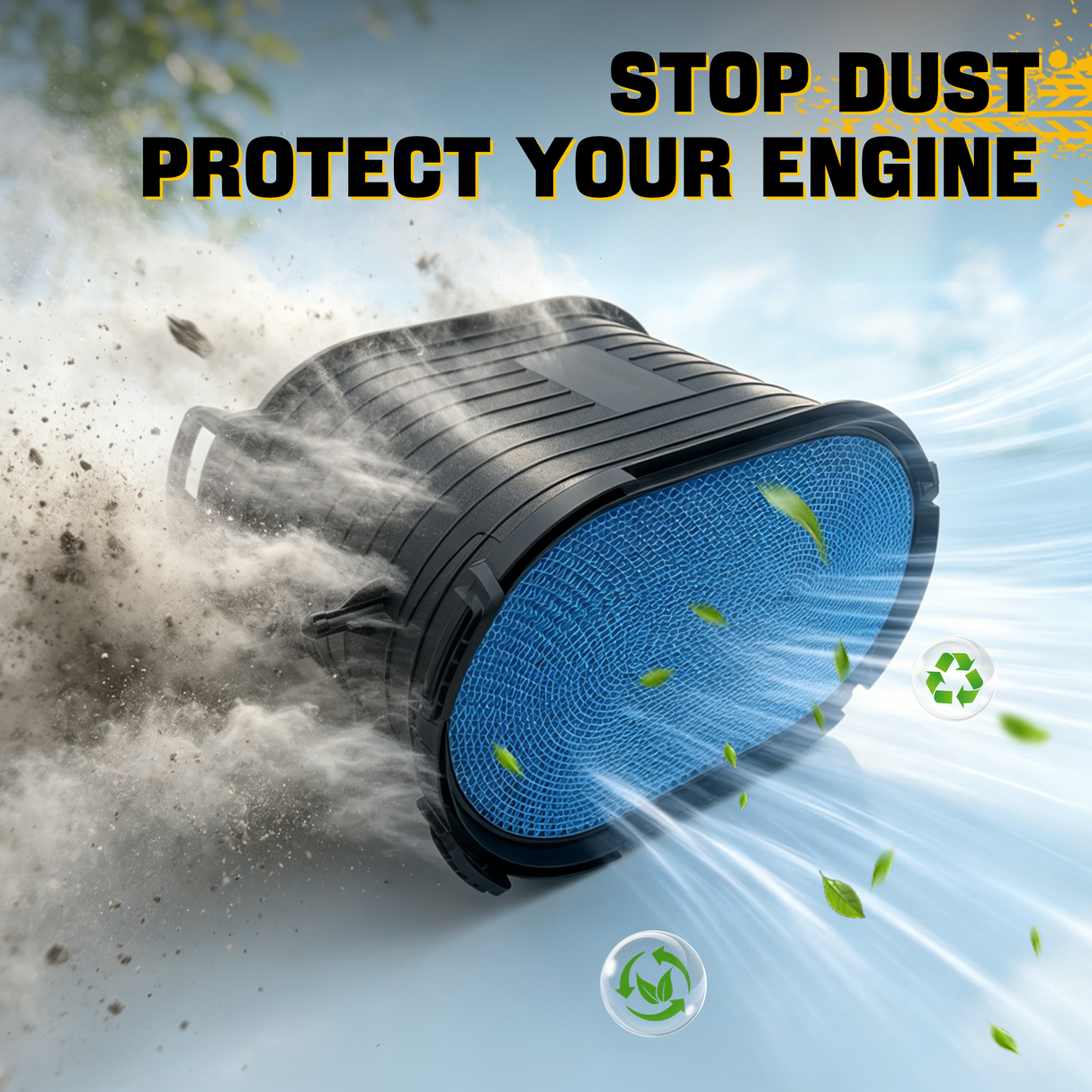 Trucktok 2003-2007 6.0L Ford Powerstroke Diesel Air Filter Replaces FA1778 TruckTok