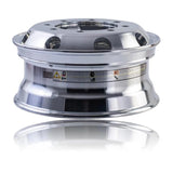22.5x8.25 Truck Wheels 4pcs Forged Aluminum Rims $235 each BULK PRICE Both-Side Polished Mirror Hub-Piloted