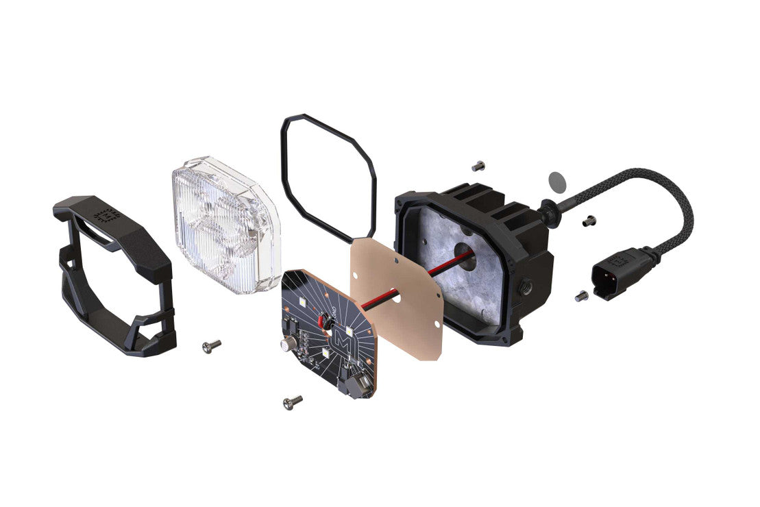 Morimoto 4Banger A-Pillar System | '18+ JL Wrangler / '20+ JT Gladiator