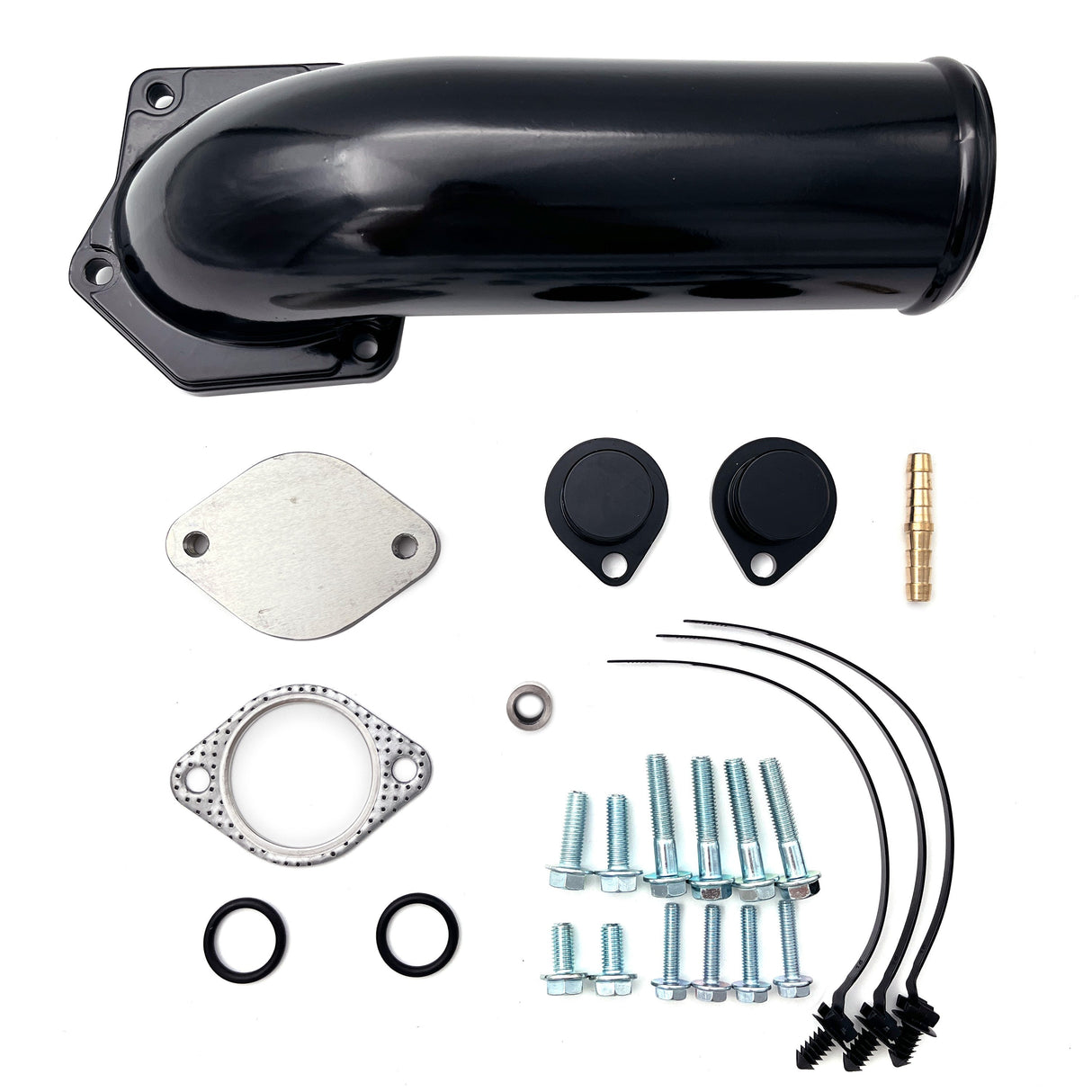 TruckTok 2008-2010 6.4L Ford Powerstroke 5" Dp-Back DPF Delete Pipe & EGR Delete Kit TruckTok