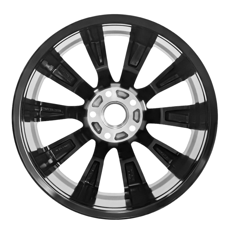 Tesla Wheels Model X S 4pcs Rims 22x9" pcd 5x120mm Black