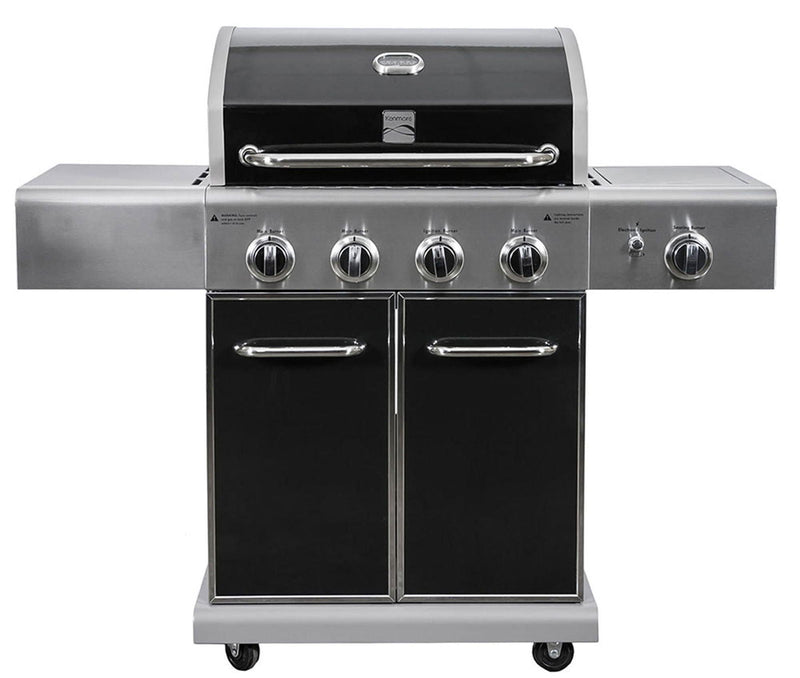 4 Burner Gas Grill Plus Side Searing Burner