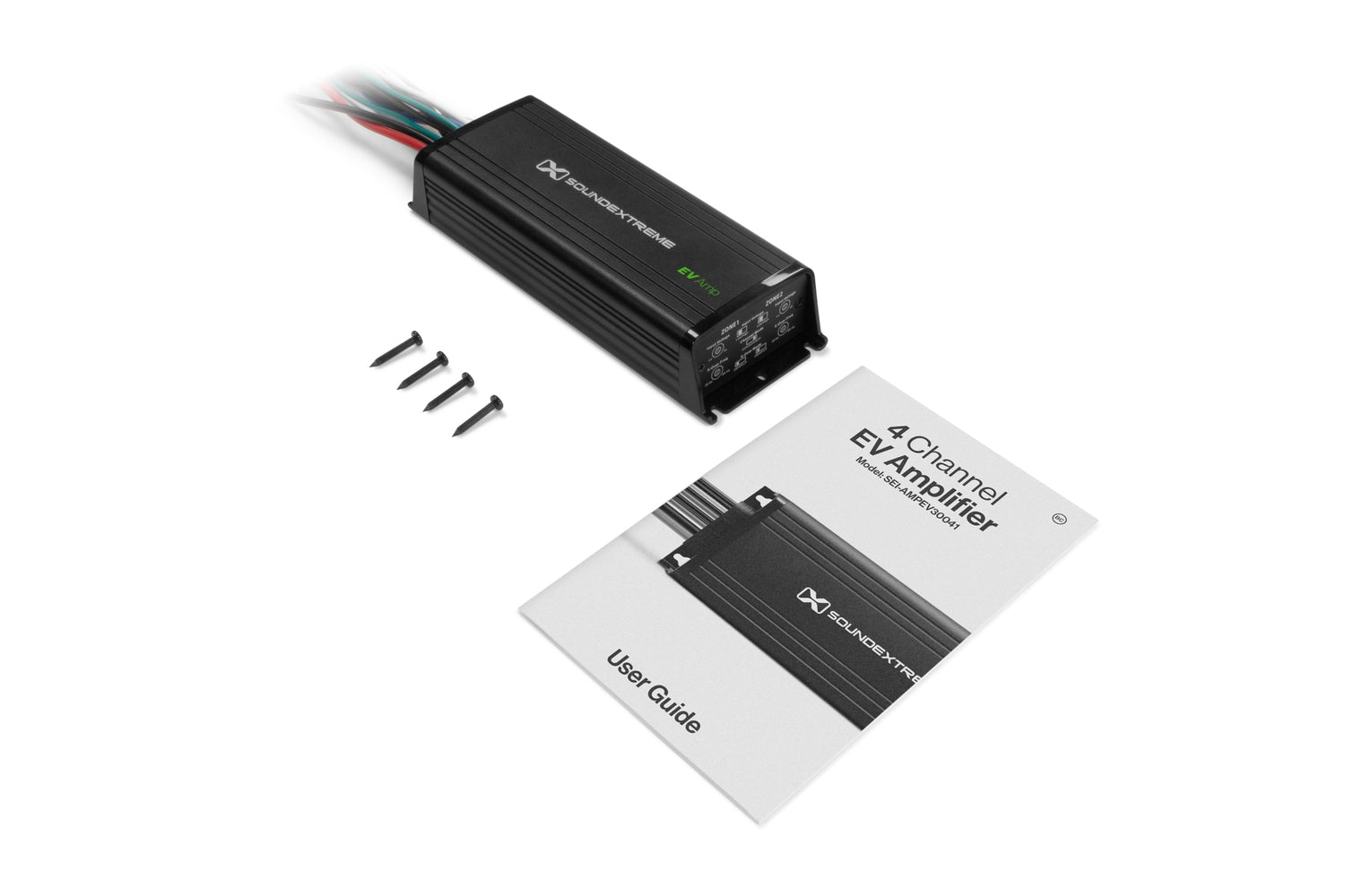 SoundExtreme 4-Channel EV Marine Grade Amplifier