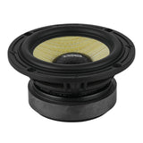 DXQ 3.5” Midrange Speaker with Yellow Straw + Composite Foam Cone | 60W RMS 4-Ohm DS18