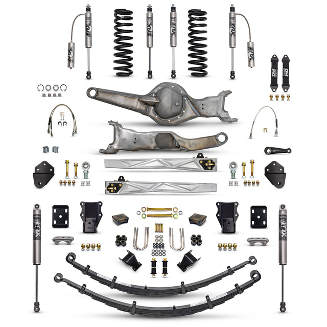 Desolate Motorsports Complete Mid Travel 4" Lift - 1980-1996 Ford F150/Bronco Desolate Motorsports