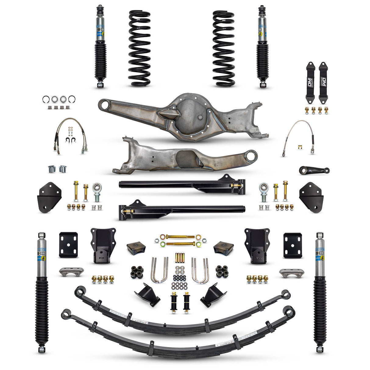 Desolate Motorsports Complete Mid Travel 4" Lift - 1980-1996 Ford F150/Bronco Desolate Motorsports