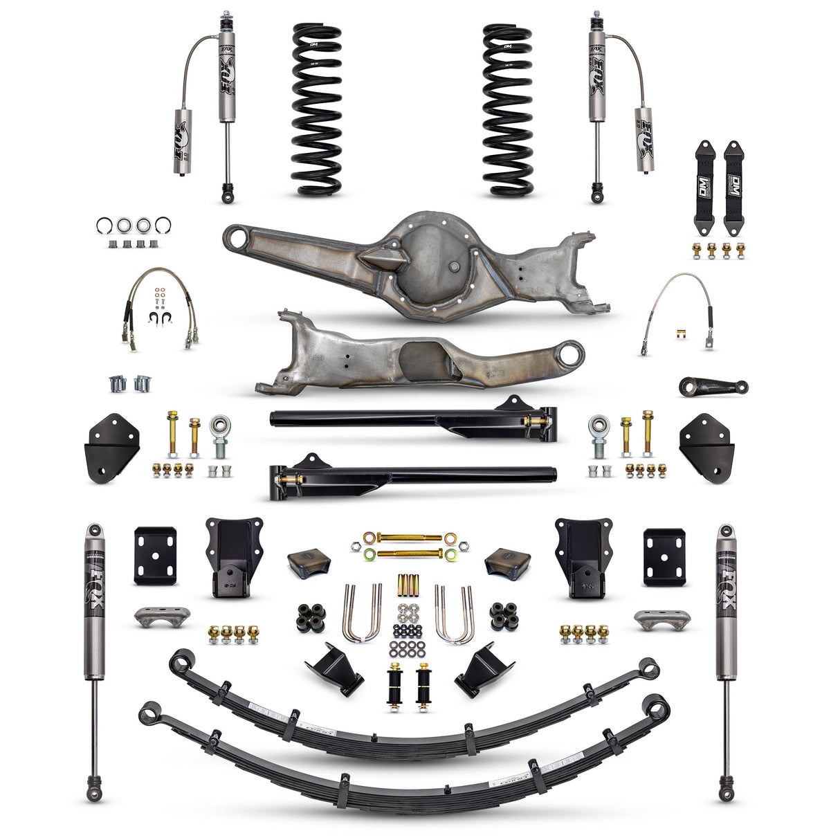 Desolate Motorsports Complete Mid Travel 4" Lift - 1980-1996 Ford F150/Bronco Desolate Motorsports