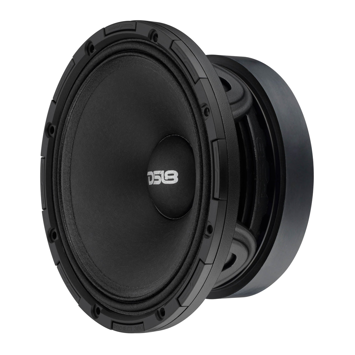 PROJECT360 6.5” High-Sensitivity Mid-High Loudspeaker - 300W RMS 4-Ohm - Rotating Recone Design For Quick Repair