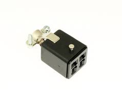 4 Pin Socket With Cable Clamp 274-205 TekShack