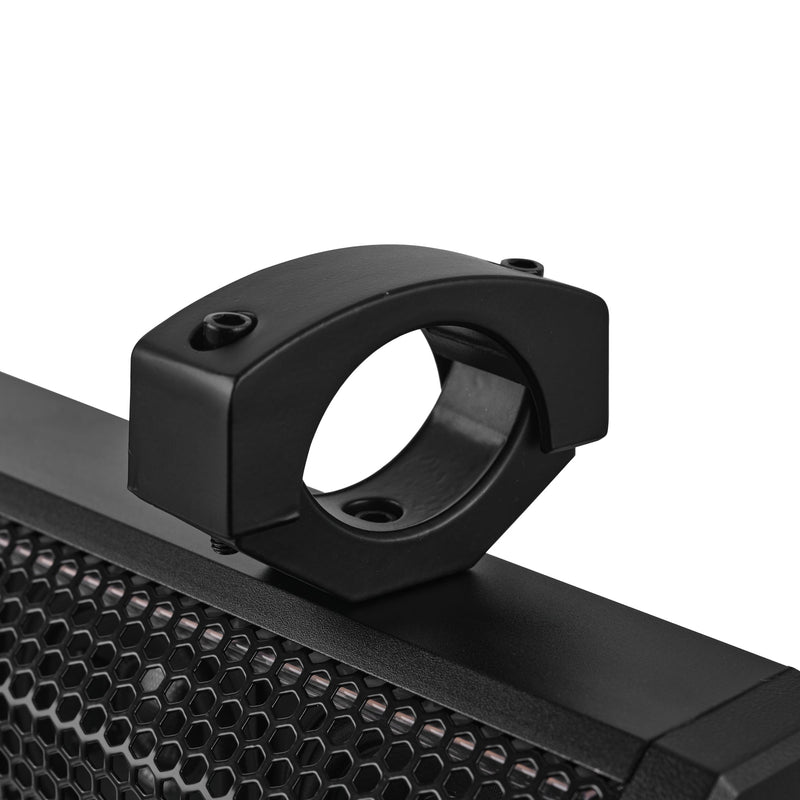 37" Marine Amplified Soundbar with Bluetooth USB & RGB Lighting 10 Speakers 1200 Watts