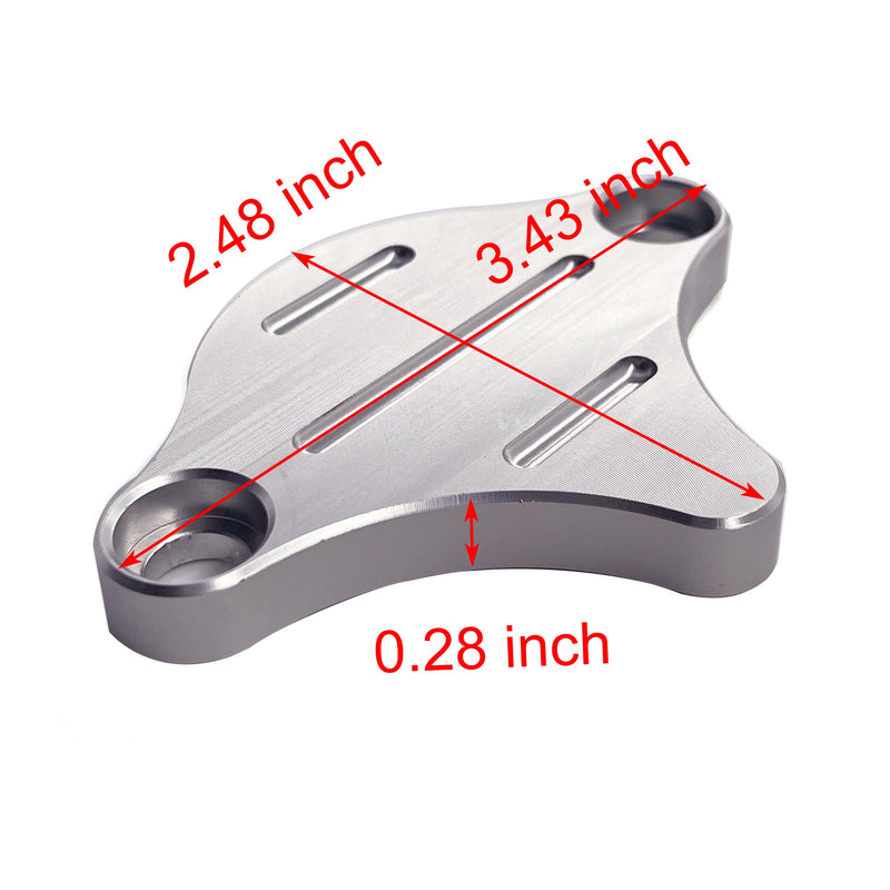 TruckTok 1996-2009 4.3L 5.7L CPI Chevy Silverado Surburban Block Off Plates EGR Delete Kit Generic