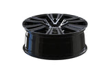 Toyota Sequoia Tacoma TRD Style Wheel 22x8.5 6x139.7 Black Machine Face 4 pcs
