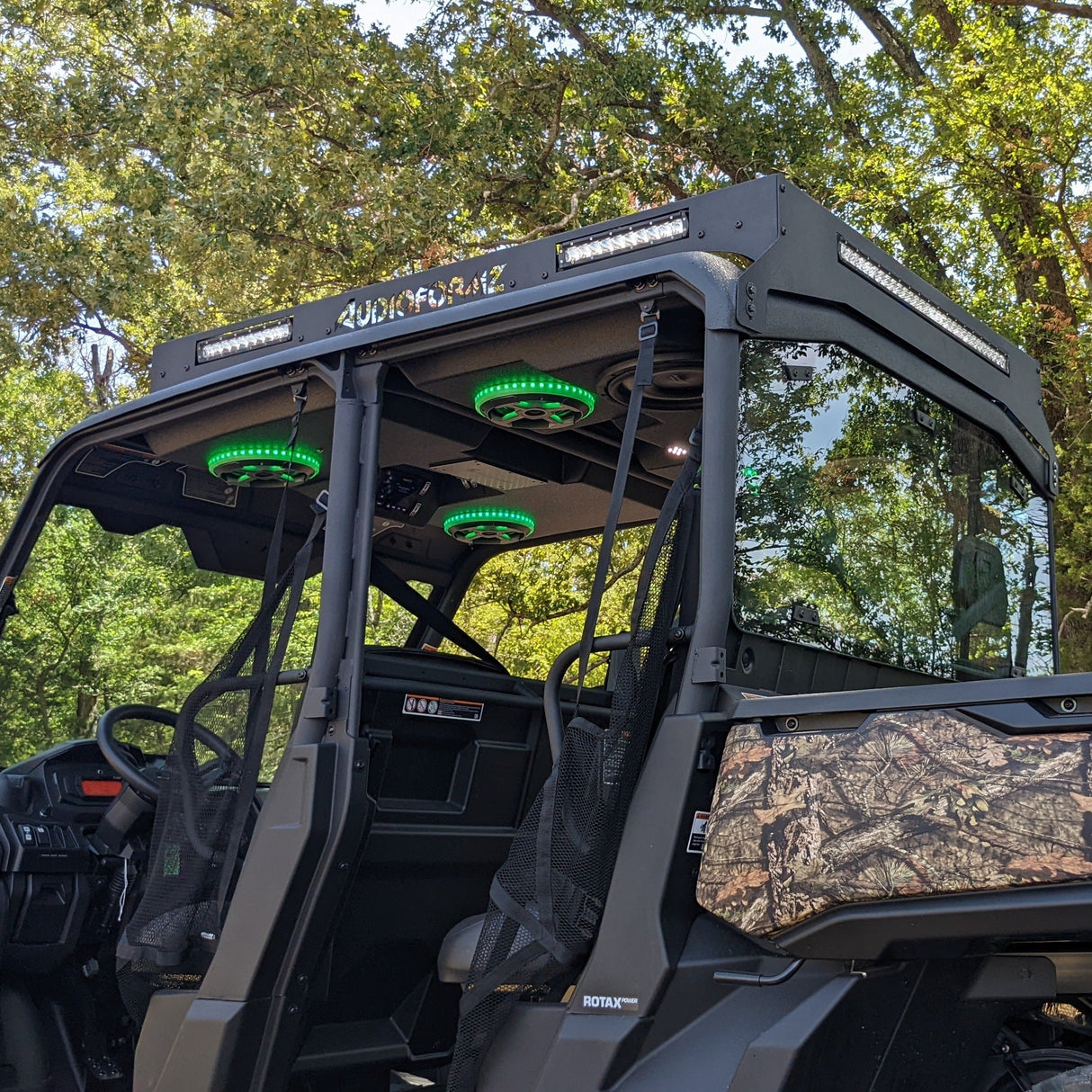 2016+ Can-Am Defender MAX HD7-HD10 Stereo Tops (4-Door)