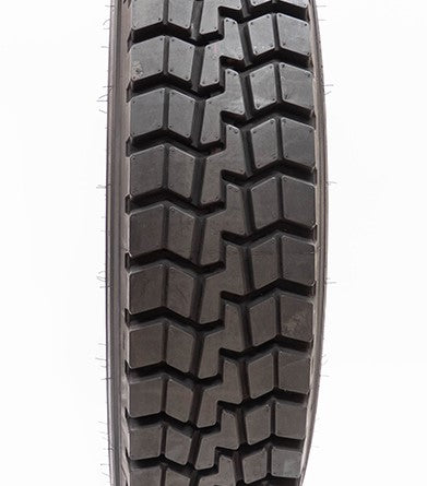 (Set of 200) 11R 24.5 16 PR Open Shoulder Drive Truck Tire with 24.5 x 8.25 Wheel (Mounted) x200