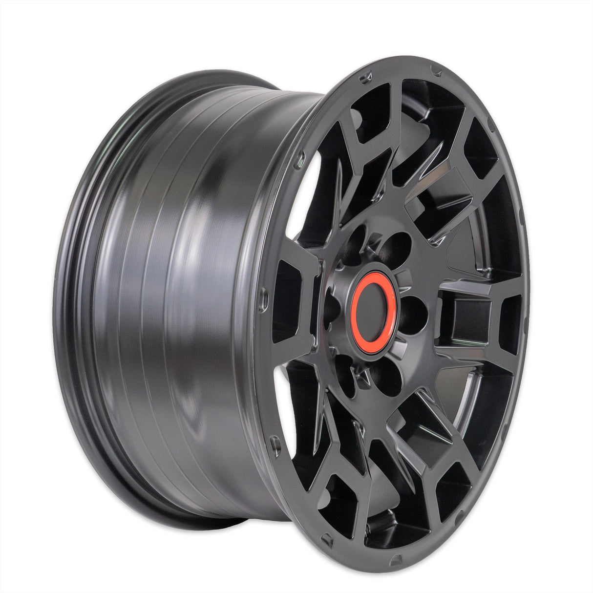 Toyota TRD Style Wheel 17 x 8 Auto Rim 1pc Matte Black