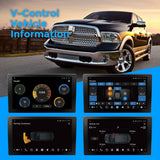VISION 9” Custom-Fit Car Stereo for Dodge Ram Auto AC 2013-2018