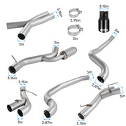 2016-2024 Chevy Camaro SS/ZL 1 6.2L Catback Exhaust 3" Dual Flashark