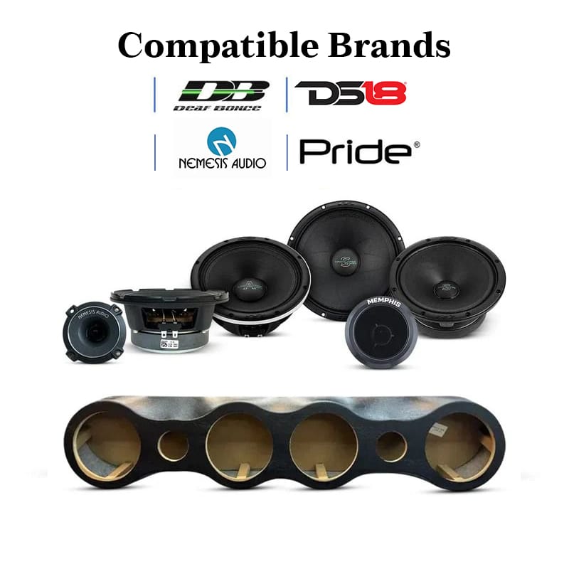 (4) Speaker Rack