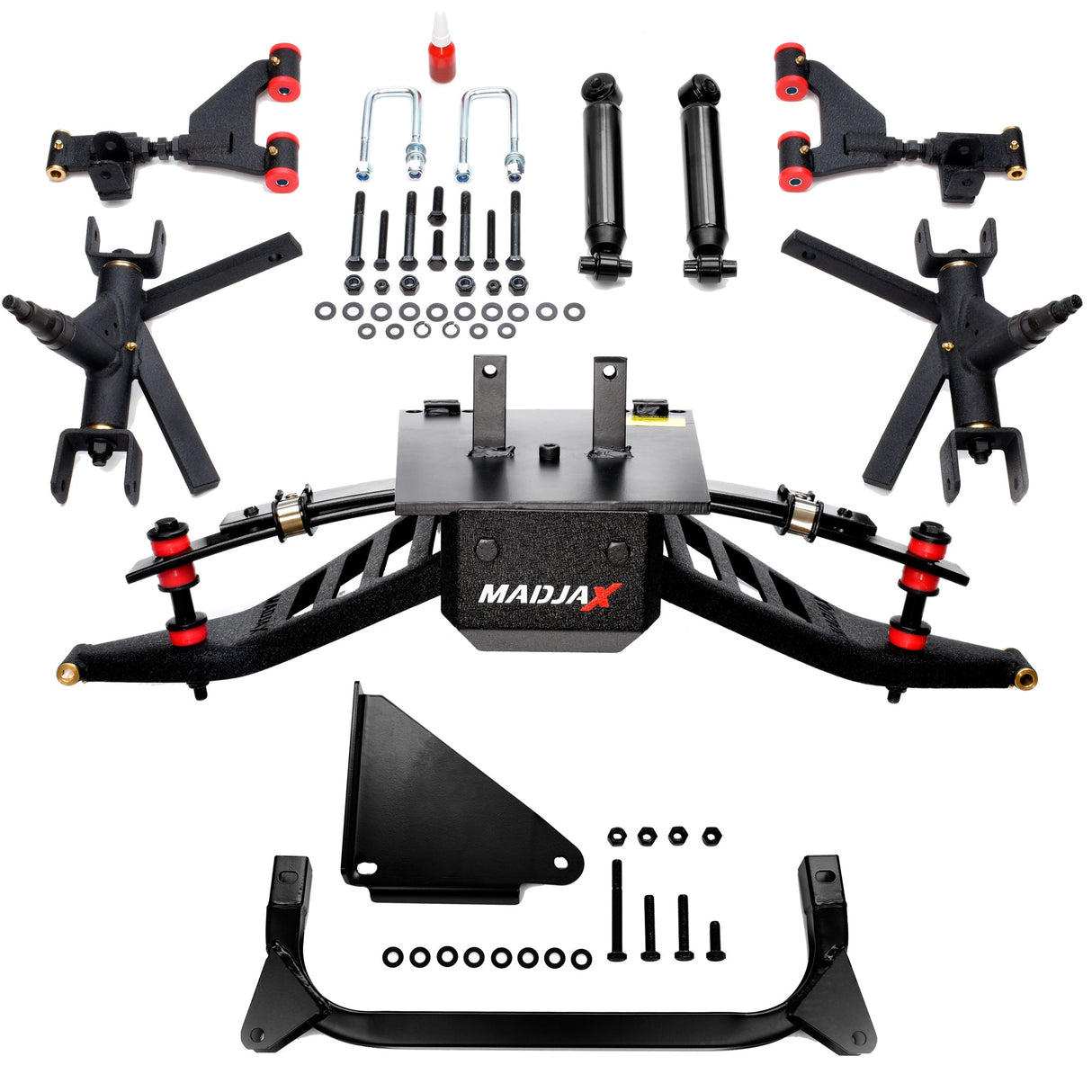 Madjax 4" King XD Lift Kit for Yamaha G29/Drive/Drive2 with Solid rear axle