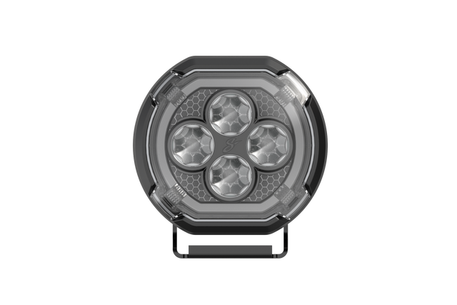 HEXCORE Universal 4" LED Pod Lights, Driving Beam Amber & White (Pair) | STL4PDL Stinger