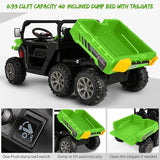 4WD Kids Electric UTV Truck with Remote Control and Dump Bed - 24V Ride-On Vehicle