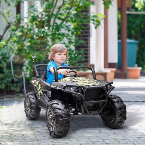 4WD Kids Truck with Parental Remote Control and Powerful Quad Motors
